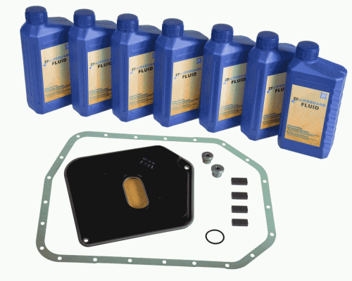 ZF Parts Kit de vidange pour boîte automatique 8700 002 Hyundai i30 Jeu de pièces, vidange boîte automatique ZF Parts 8700 002