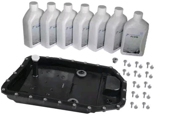 ZF Parts Automātiskās pārnesumkārbas eļļas maiņas komplekts 8700 250 Rez. Daļu komplekts, autom. Pārnesumkārbas eļļas maiņa ZF Parts Ford TRANSIT 8700 250