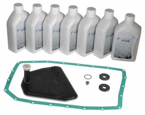 ZF Parts Kit de mudança de óleo de caixa automática 8700 253 8700 253 Conjunto de peças, mudança de óleo, caixa de vel. automática ZF Parts FORD TRANSIT