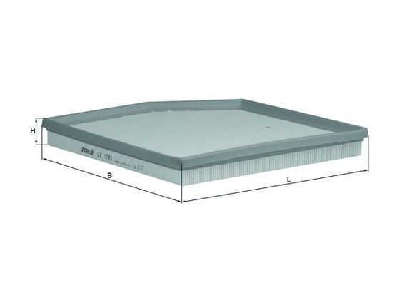 MAHLE Luftfilter LX 1791 LX 1791 MAHLE Luftfilter B3 Touring (G21) Kosten