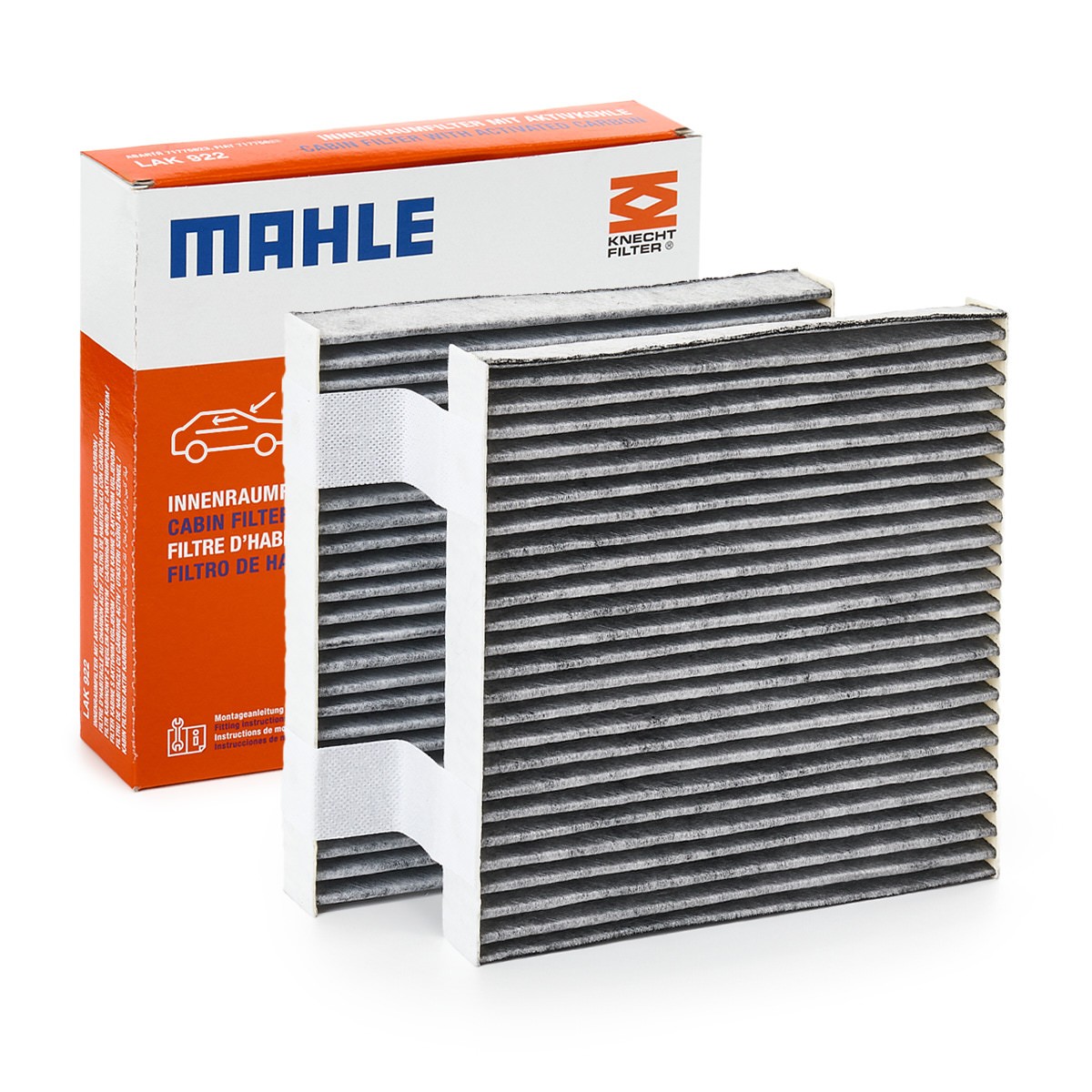 MAHLE Kupéfilter LAK 630/S pris Pollenfilter Peugeot 1 LAK 630/S MAHLE