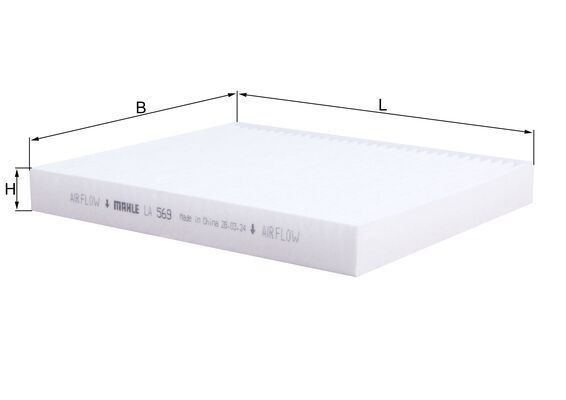 MAHLE Interieurfilter LA 569 MAHLE LA 569 Interieurfilter CHEVROLET TRAX originele