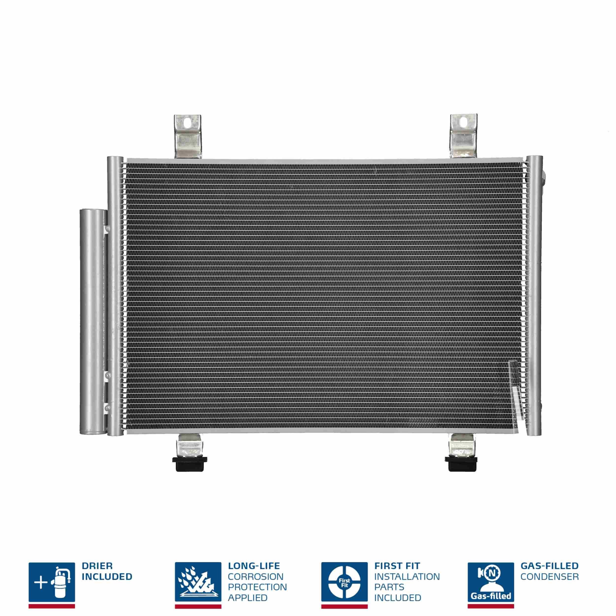 NISSENS Kondensator, klimaanlegg 940057 NISSENS 940057 AC kondensator Alto K10 I pris
