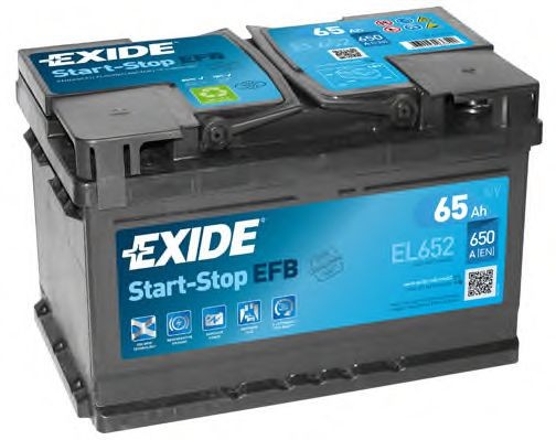 Batteria EXIDE EL652 EXIDE EFB EL652 Batterie FORD USA TAURUS 2022