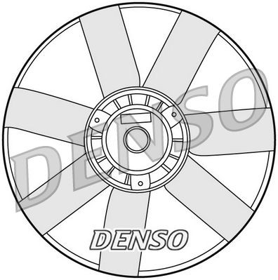 DENSO Kylfläkt DER32005 DER32005 DENSO elfläkt SEAT TOLEDO