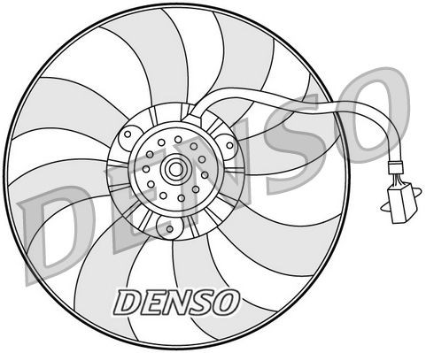 DENSO Ventola radiatore DER32007 DER32007 costo Ventola radiatore DENSO SEAT IBIZA