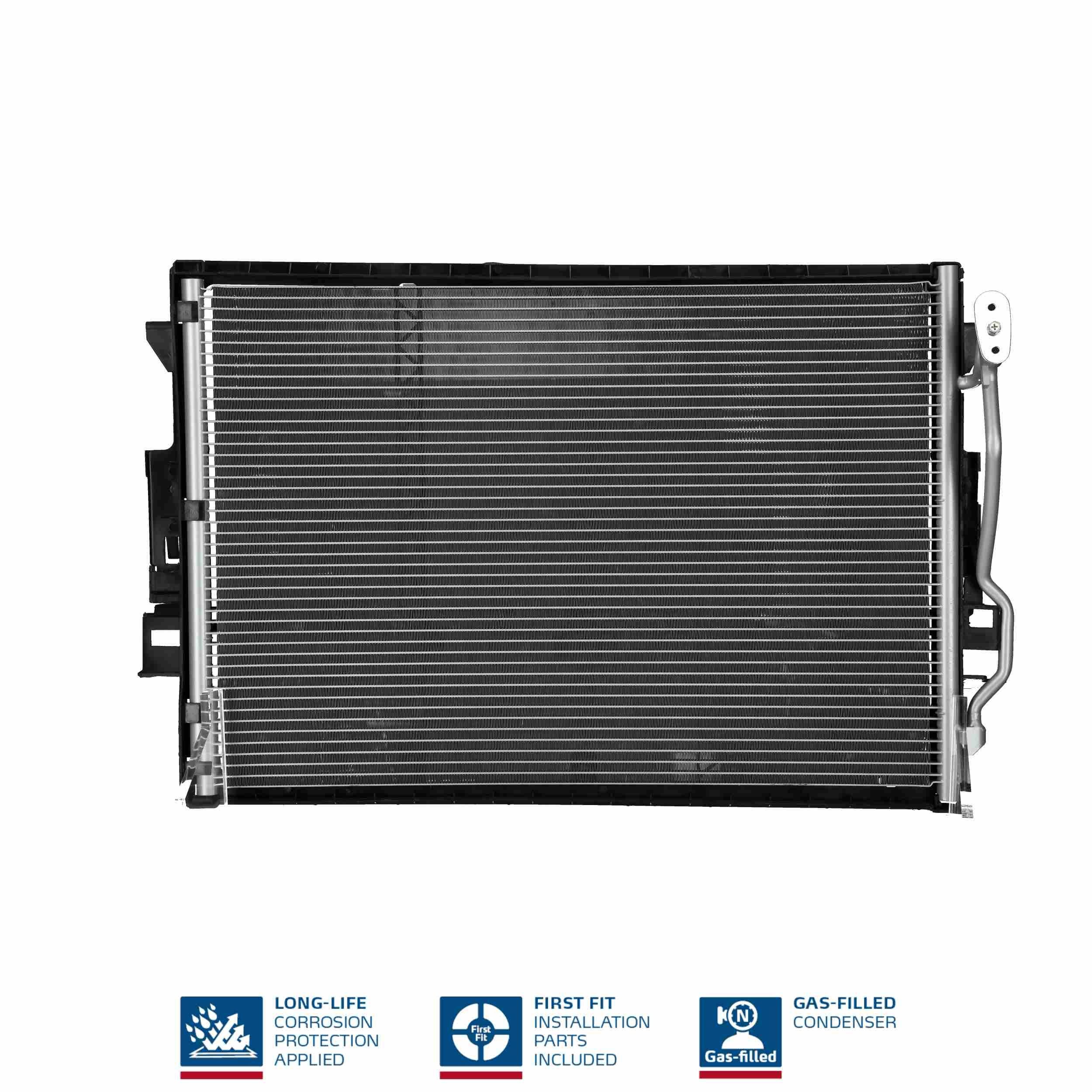 NISSENS Kondensor, klimatanläggning 940137 NISSENS 940137 AC-kondensor NISSAN QASHQAI original