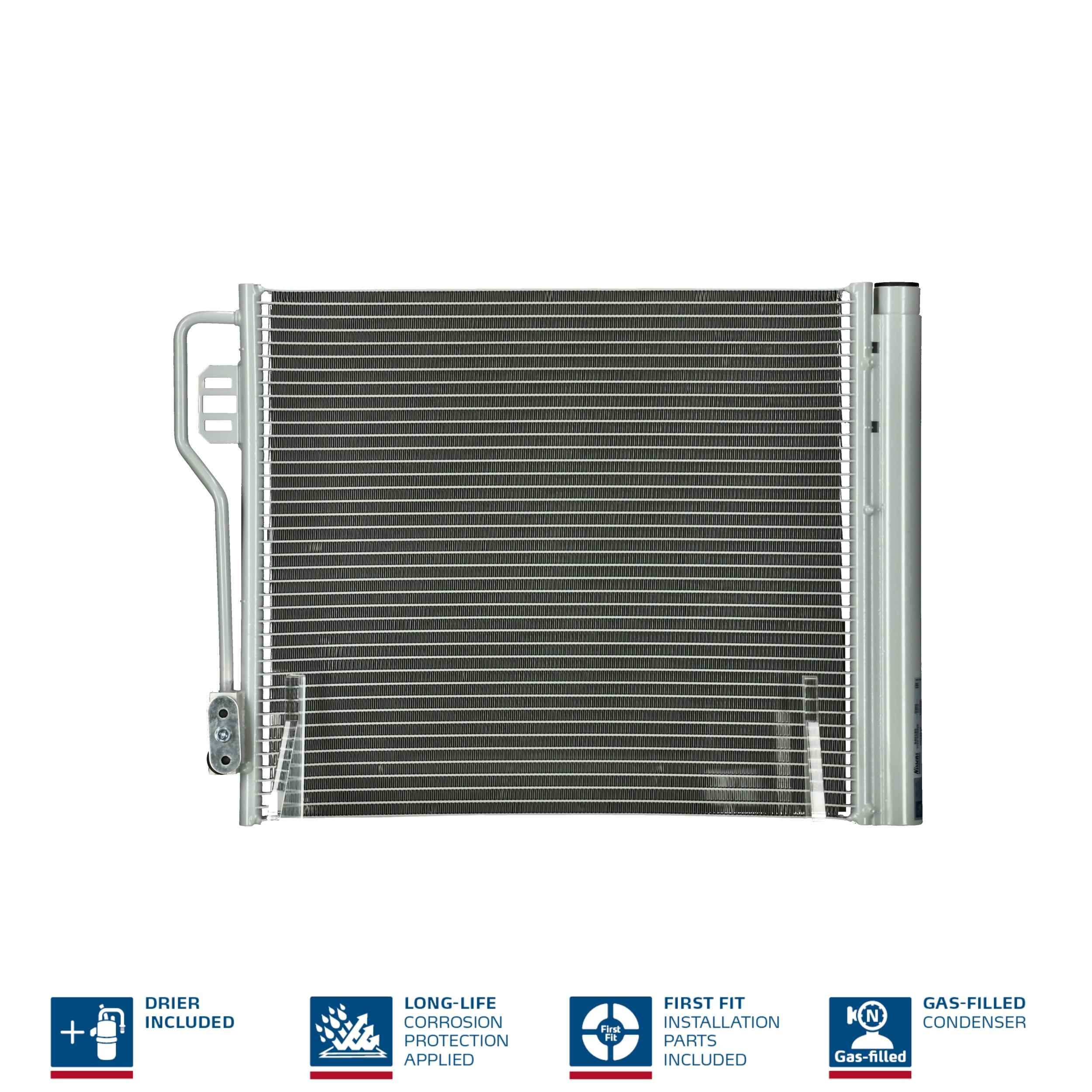 NISSENS Condensador, ar condicionado 940185 NISSENS 940185 Condensador de ar condicionado Smart 451 a um preço acessível