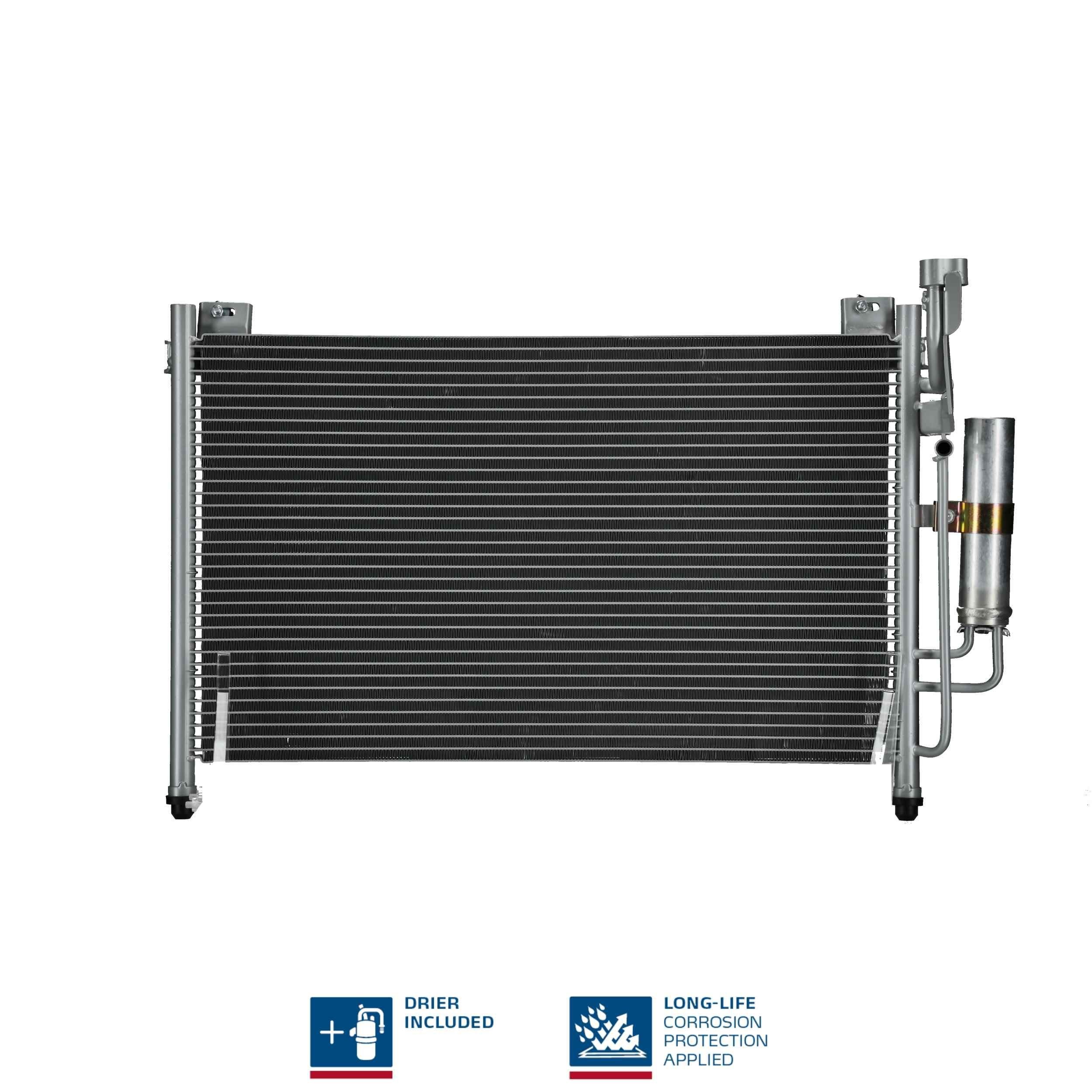 NISSENS Condensor voor airco 940033 NISSENS 940033 Airco-koeler Nissan QASHQAI originele