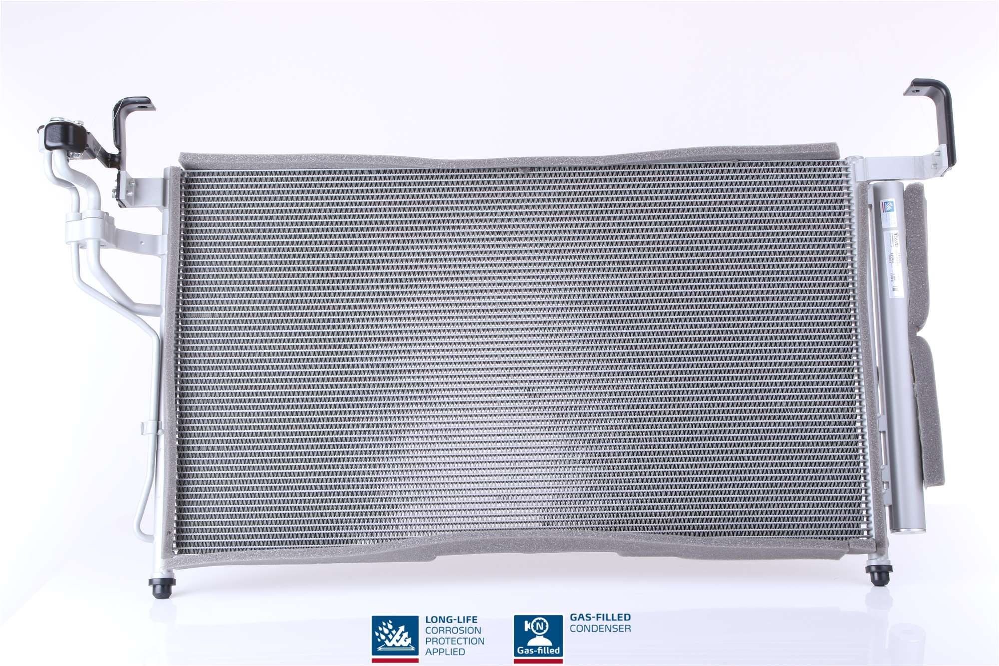 Kondensator, klimaanlegg NISSENS 940350 NISSENS 940350 Ac kondenser Hyundai H-1 Kassevogn 2005