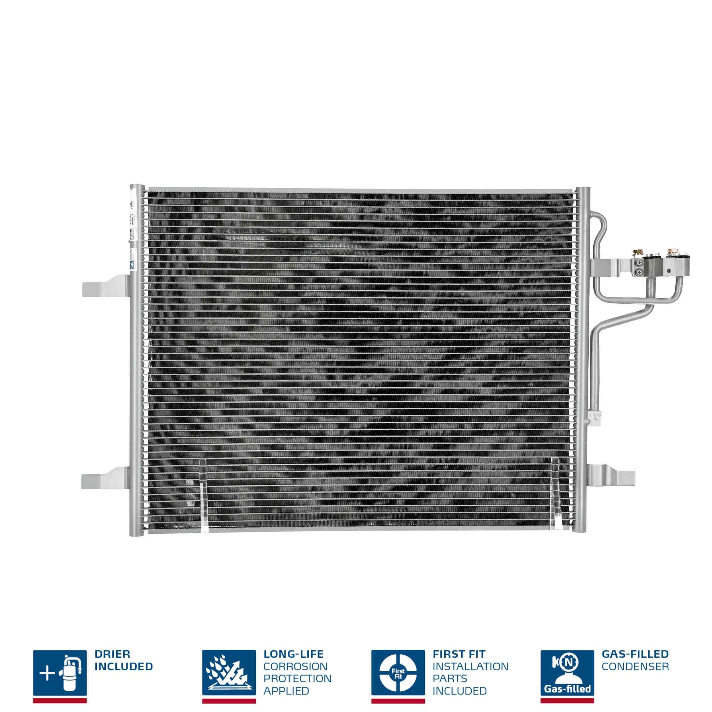NISSENS Condensor voor airco 940114 940114 Condensor NISSENS HONDA CITY