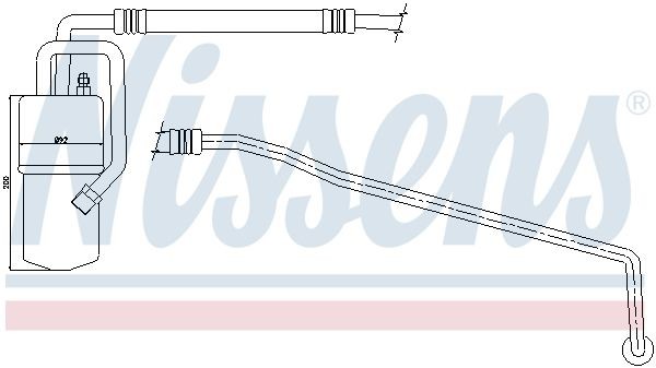 NISSENS Airco droger 95375 NISSENS 95375 Filter droger Jeep Grand Cherokee mk1 originele prijs