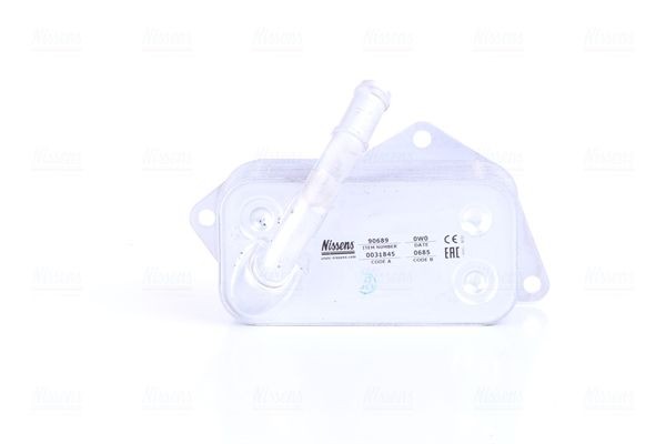 NISSENS Engine oil cooler 90689 price BMW F12 Oil cooler 90689 NISSENS