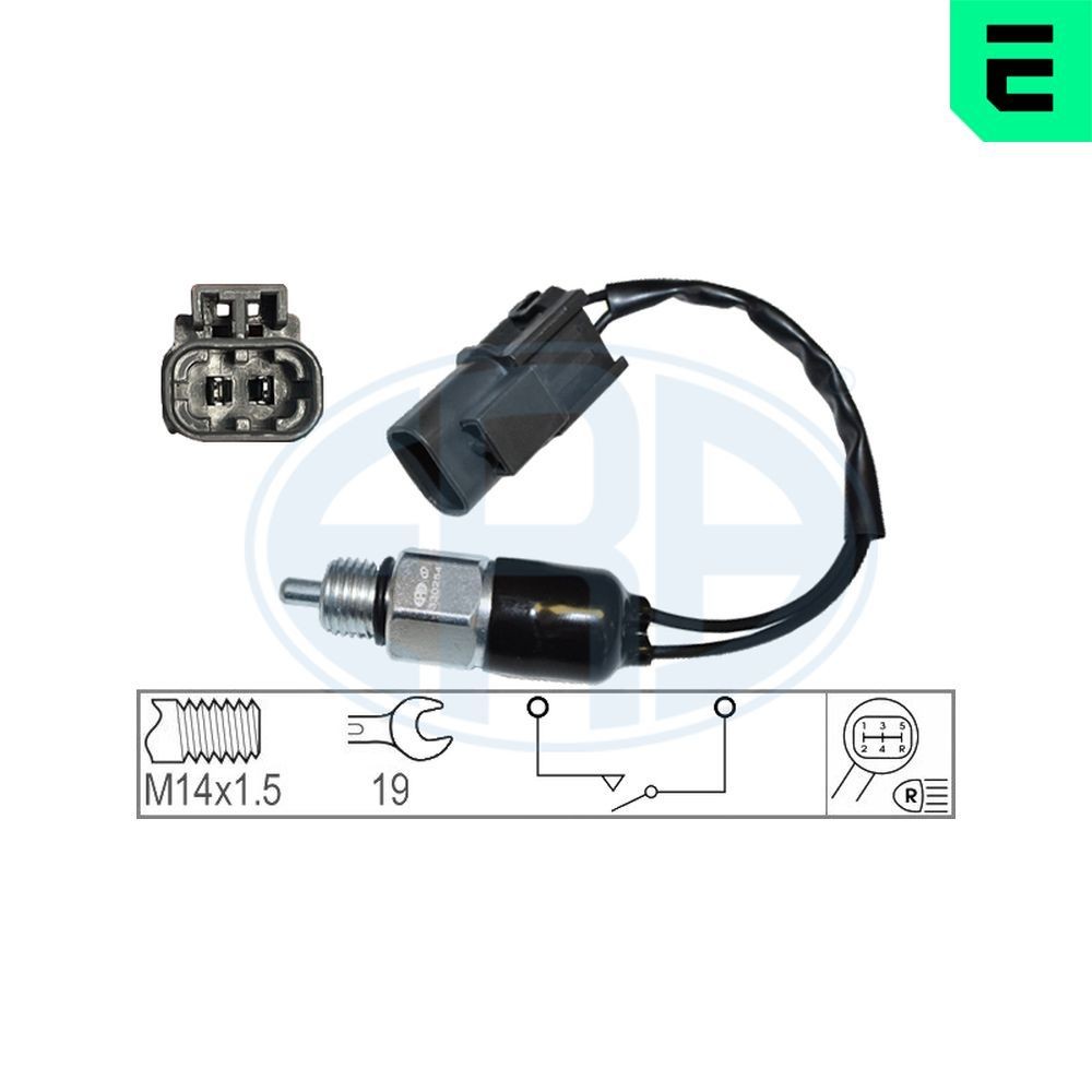 ERA Interruptor, piloto de marcha atrás 330254 ERA 330254 Equipamiento habitáculo Nissan Bluebird T72 1987