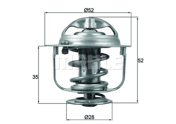 BEHR THERMOT-TRONIK Termostato, Raffreddamento olio TO 3 83 TO 3 83 costo Termostato olio PEUGEOT BOXER BEHR THERMOT-TRONIK