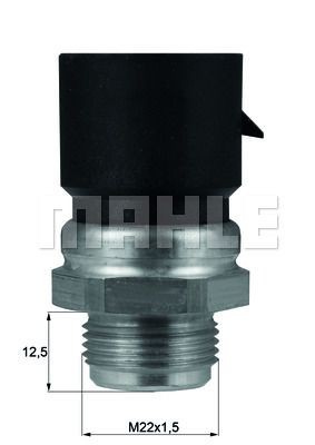 BEHR THERMOT-TRONIK Termokontakt, kylarfläkt TSW 36D TSW 36D BEHR THERMOT-TRONIK temperaturkontakt insug OPEL CORSA