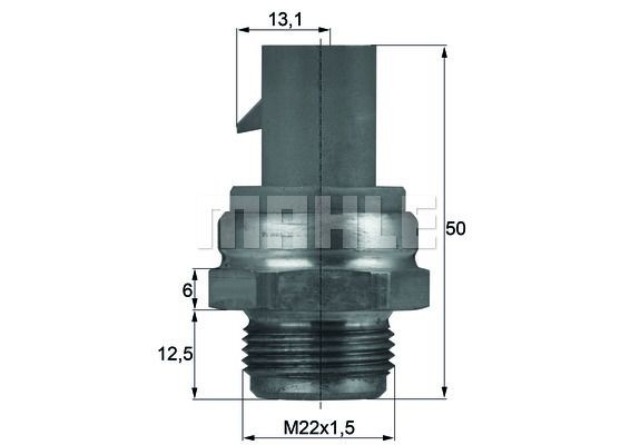 BEHR THERMOT-TRONIK Termokontakt, kylarfläkt TSW 14D TSW 14D BEHR THERMOT-TRONIK termokontakt kylfläkt Nissan PICK UP