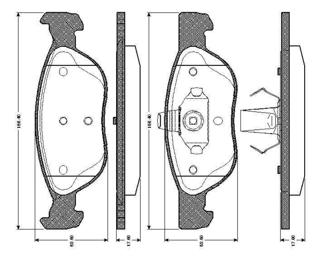 BOSCH Baklykt 0 319 366 145 0 319 366 145 Baklys SEAT ALTEA BOSCH