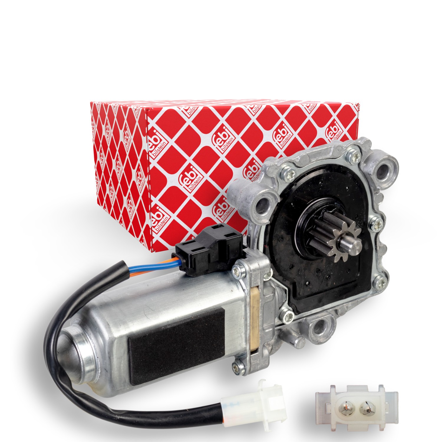 FEBI BILSTEIN Motor eléctrico, elevador de vidro 35604 35604 Motor eléctrico elevador de vidro FIAT FIORINO FEBI BILSTEIN
