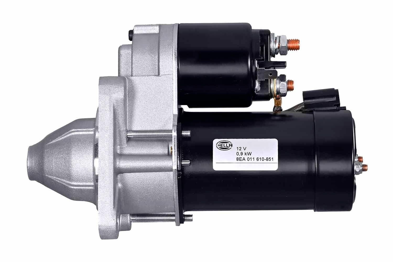 HELLA Štartér 8EA 011 610-851 8EA 011 610-851 Štartér KIA SHUMA HELLA