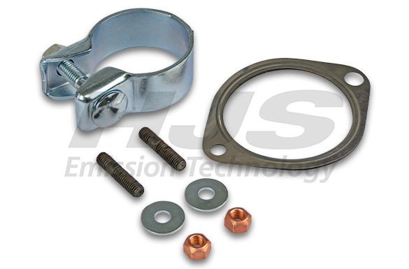HJS Montāžas komplekts, Sodrēju- / Daļiņu filtrs 82 23 4481 Gofrēta caurule izplūdes gāzu sistēma Renault FD 82 23 4481 HJS
