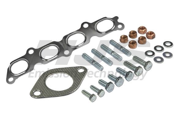 HJS Mounting Kit, catalytic converter 82 15 6675 HJS 82 15 6675 genuine NISSAN SUNNY catalytic converter mounting kit price