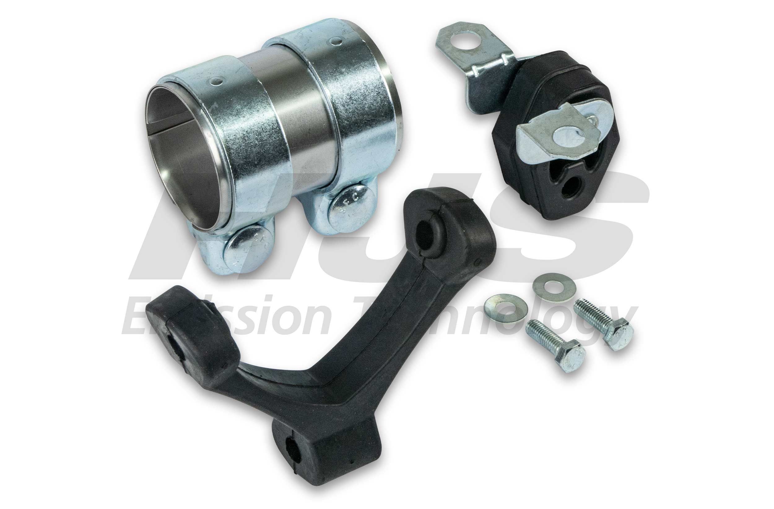 HJS Uitlaat montageset 82 11 9857 HJS 82 11 9857 originele Montageset demper PEUGEOT 307 prijs