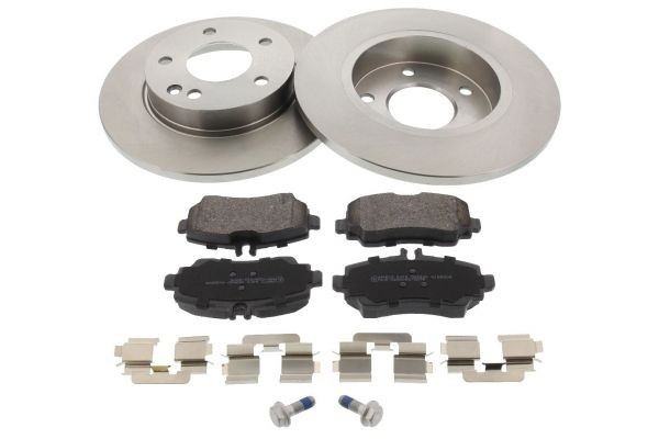 MAPCO Σετ φρένων, δισκόφρενα 47801 MAPCO 47801 Τακάκια και δισκόπλακες Mercedes C107 τιμες