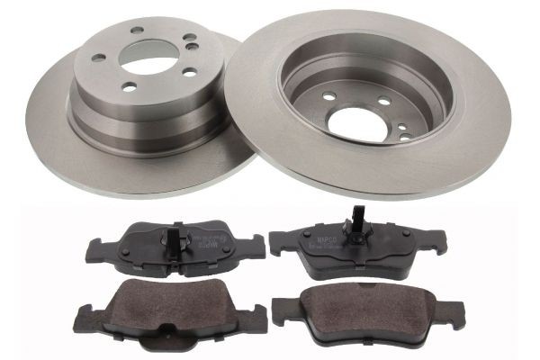 MAPCO Bremseskiver og klodser 47811 MAPCO 47811 Bremsesæt MERCEDES-BENZ W123 Coupe (C123) billig