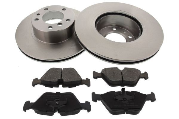 MAPCO Bremseskiver og klodser 47885 MAPCO 47885 Bremsesæt BMW 5 Sedan (G60) billig