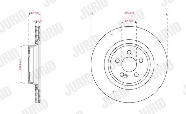 JURID Σετ βοηθ. εξαρτημάτων, σιαγόνες φρένου 771050J Σετ βοηθητικα εξαρτημάτων σιαγόνες φρένου JURID MX-5 771050J φθηνά