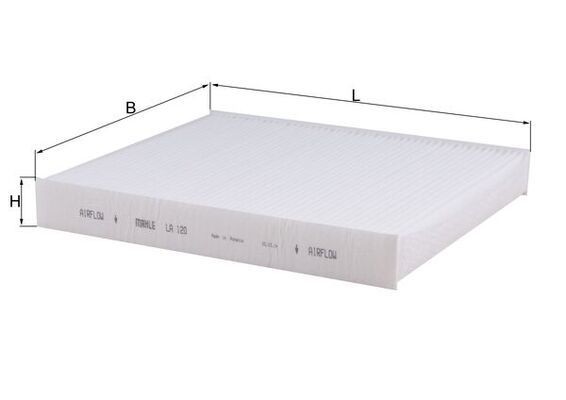 KNECHT Filtro, ar do habitáculo LA 120 Filtro do habitáculo KNECHT Hyundai CRETA LA 120