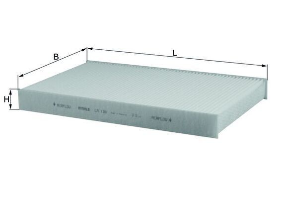KNECHT Interieurfilter LA 138 BMW Z3 Cabinefilter KNECHT LA 138