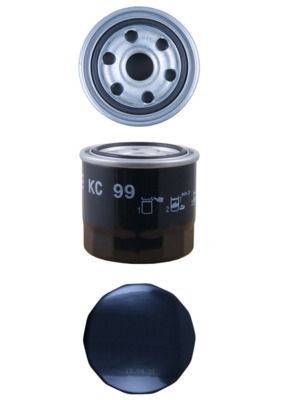 KNECHT Filtro carburante KC 99 KC 99 costo Filtro carburante DAIHATSU MIRA KNECHT