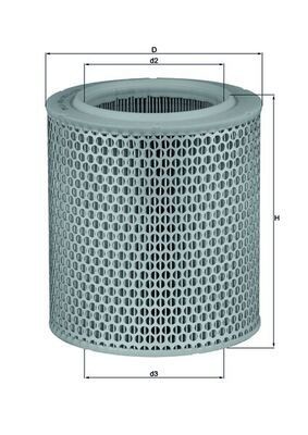 KNECHT Ilmansuodatin LX 478/1 LX 478/1 KNECHT Ilmansuodatin Mitsubishi GRANDIS hinta