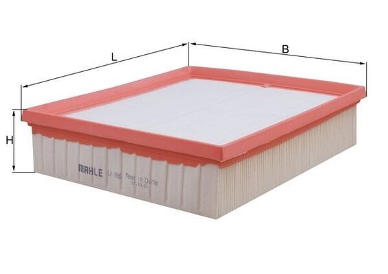 KNECHT Air filter LX 886 LX 886 KNECHT air filter for LAND ROVER RANGE ROVER EVOQUE