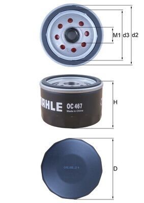 KNECHT Filtro olio OC 467 OC 467 costo Filtro olio NISSAN PATHFINDER KNECHT