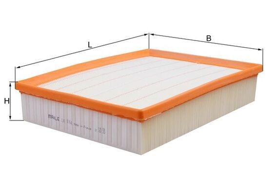 KNECHT Air filter LX 1764 Land Rover RANGE ROVER EVOQUE KNECHT air filter LX1764