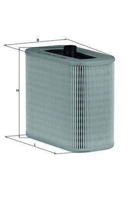 KNECHT Air filter LX 1590 LX 1590 KNECHT air filter for BMW 7 Series