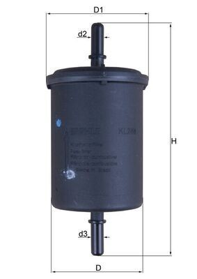 KNECHT Filtro carburante KL 248 KL 248 costo Filtro carburante KNECHT LANCIA MUSA
