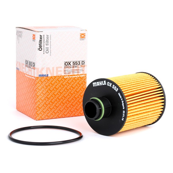 KNECHT Oljefilter OX 553D OX 553D Oljefilter CHRYSLER 300 KNECHT