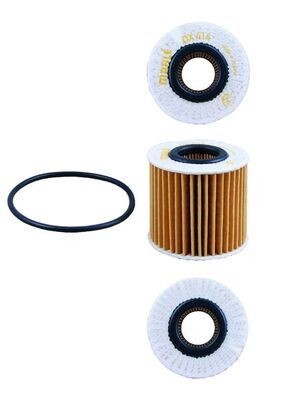 KNECHT Oil filter OX 414D2 Toyota SUPRA KNECHT oil filter OX414D2