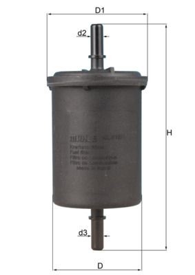 KNECHT Φίλτρο καυσίμου KL 416/1 Φίλτρο καυσίμου KNECHT NT400 KL 416/1 φθηνά