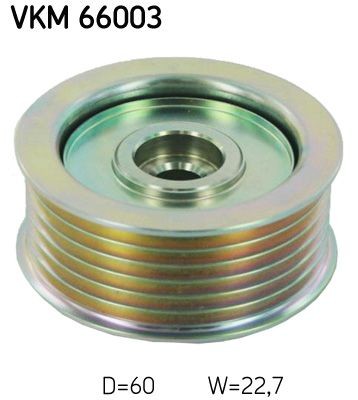 SKF Deflection / Guide Pulley, v-ribbed belt VKM 66003 VKM 66003 SKF guide pulley for SEAT Mii