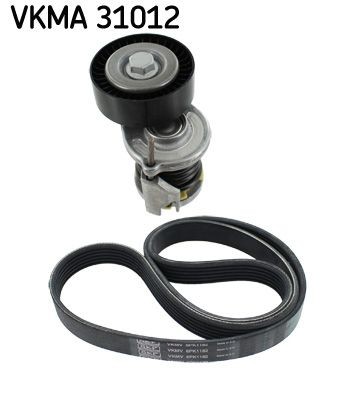 SKF Poly V-riem set VKMA 31012 prijs Poly v riemen kit Skoda 6Y3 VKMA 31012 SKF