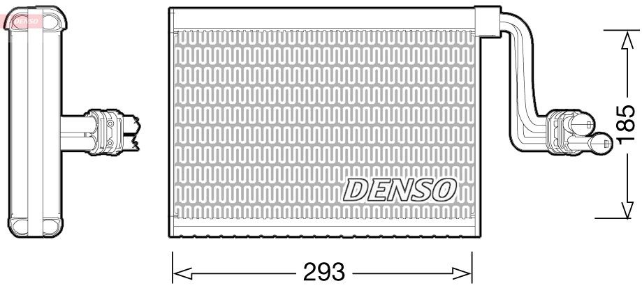 DENSO Fordamper aircondition DEV05002 DEV05002 Fordamper BMW 2-serie DENSO