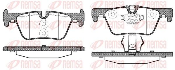 REMSA Τακάκια φρένων 1476.00 Αγωνιστικά τακάκια REMSA Z3 1476.00 φθηνά