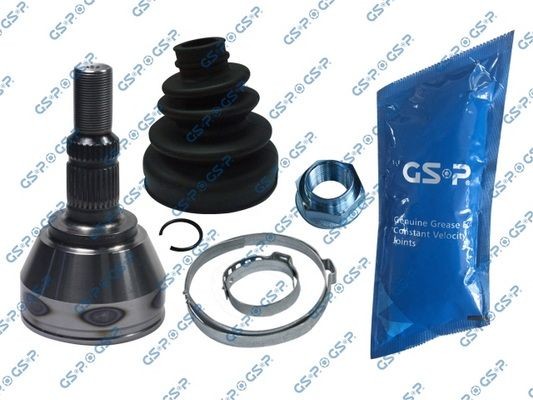 GSP Šarnīru komplekts, Piedziņas vārpsta 821030 GSP 821030 Pusass šarnīrs Saab 9-3 Cabrio YS3F par izdevīgu cenu