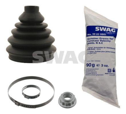 SWAG Kit cuffia, semiasse 30 93 0142 30 93 0142 Cuffia facile semiasse SWAG Volkswagen