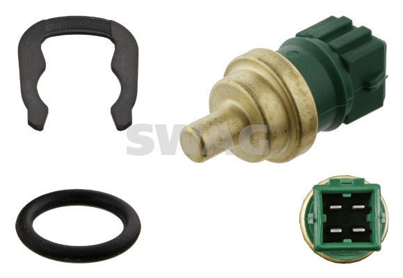 SWAG Sensor, motortemperatur 30 93 1539 SWAG 30 93 1539 originale Kjølevæsketemperatursensor Seat Cordoba 6K5 hva koster
